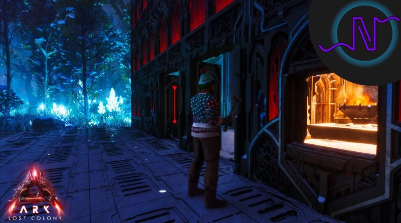 Building a New House in the Glowy Zone! – ARK: Survival Ascended Lost Colony LE188