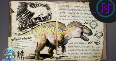 The New Acrocanthosaurus Dossier! – ARK: Survival Ascended