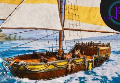 Building Our First Pirate Ship! – ARK: Survival Ascended Genesis 1 LE237