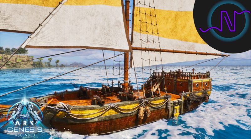 Building Our First Pirate Ship! – ARK: Survival Ascended Genesis 1 LE237